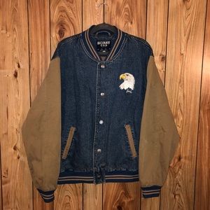 VINTAGE BOAST U.S.A x AL AGNEW JEAN BOMBER